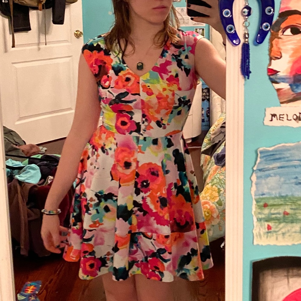 Aqua dress